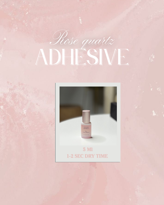 Rose Quartz PINK Adhesive 5ml